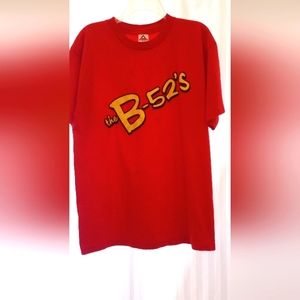 B-52's concert vintage T shirt from the 90s. Size Large.